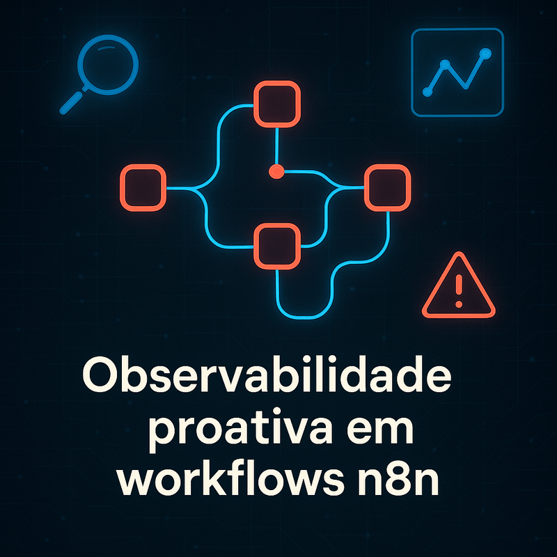 Como implementar observabilidade proativa em workflows n8n para análise automática de falhas