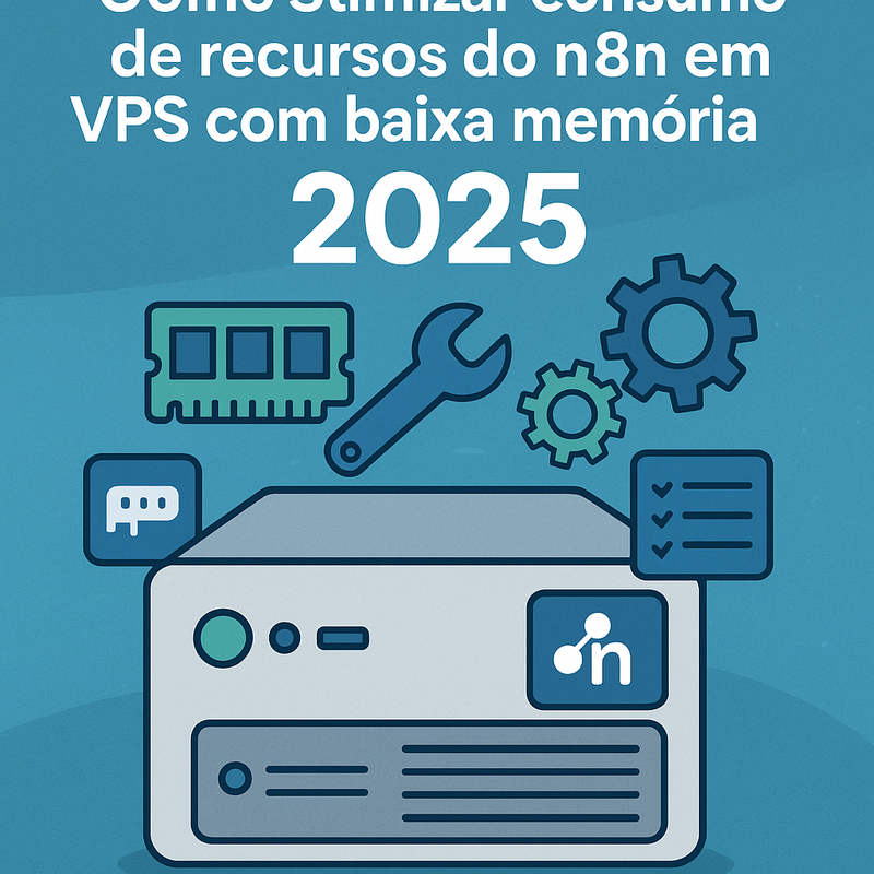Como otimizar consumo de recursos do n8n em VPS com baixa memória em 2026