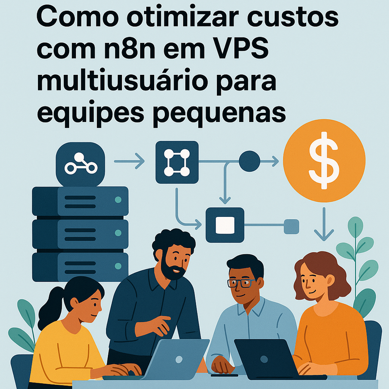 Como otimizar custos com n8n em VPS multiusuário para equipes pequenas