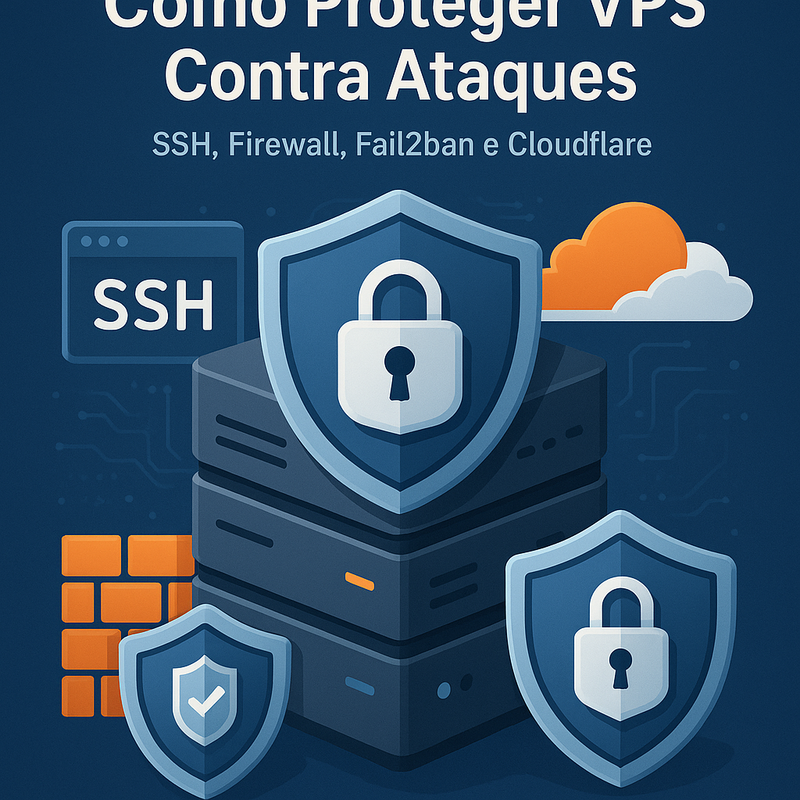 Como Proteger VPS Contra Ataques: SSH, Firewall, Fail2ban e Cloudflare