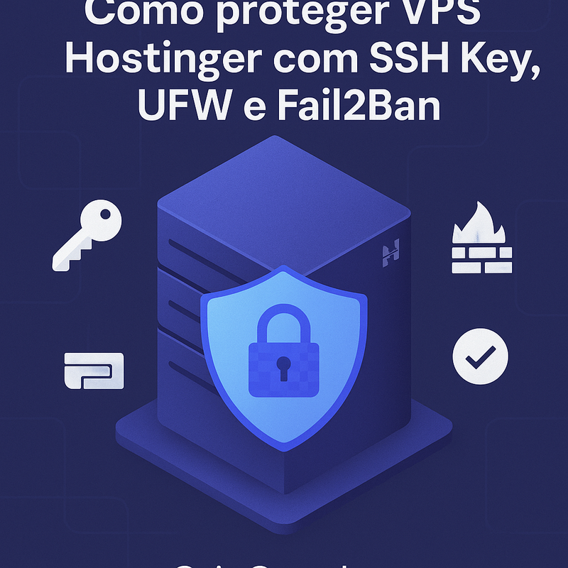 Como proteger VPS Hostinger com SSH Key, UFW e Fail2Ban: Guia Completo