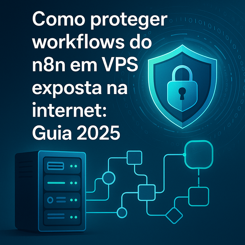 Como proteger workflows do n8n em VPS exposta na internet: Guia 2026
