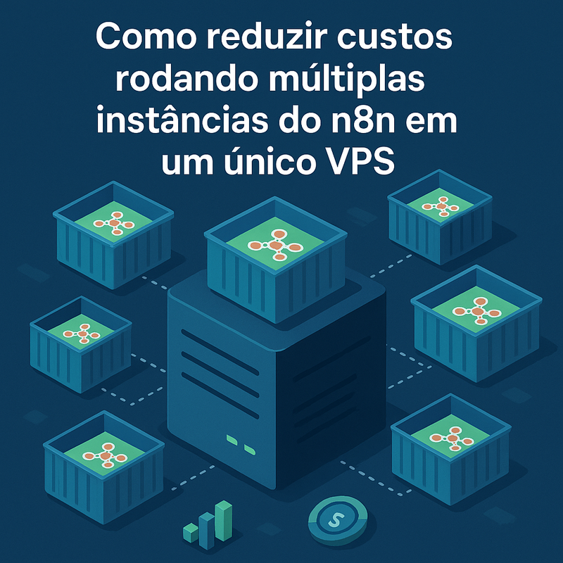 Como reduzir custos rodando múltiplas instâncias do n8n em um único VPS
