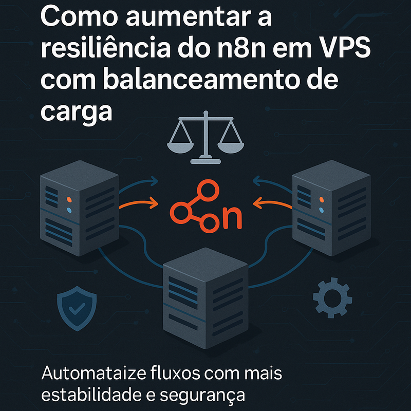 Como aumentar a resiliência do n8n em VPS com balanceamento de carga