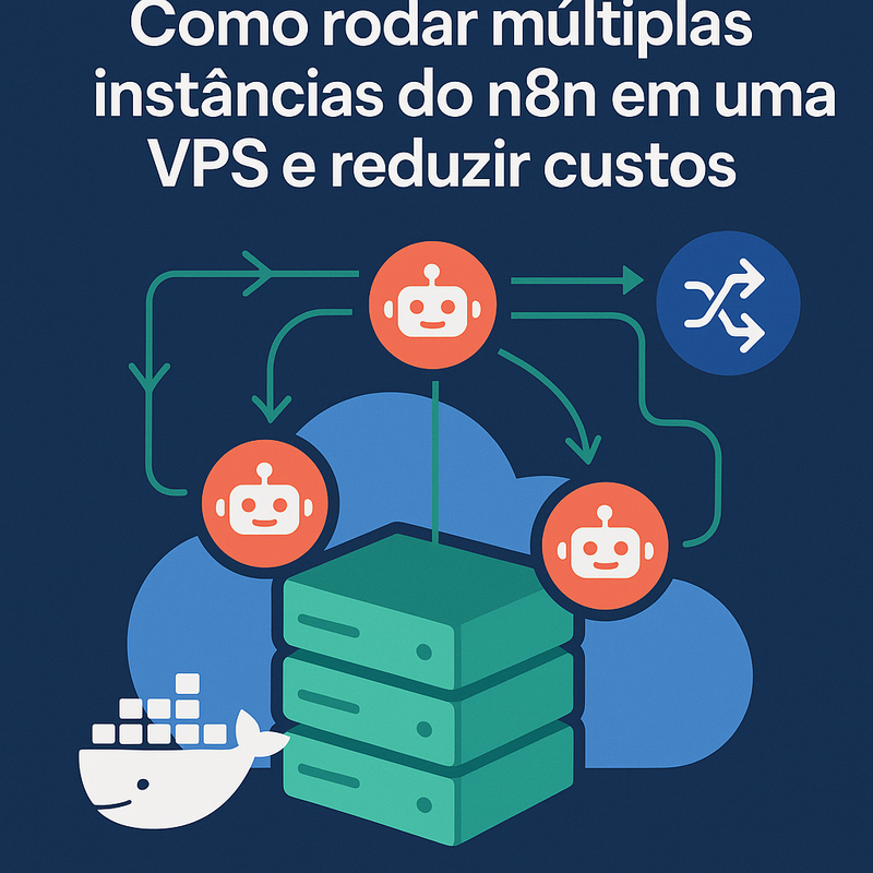 Como rodar múltiplas instâncias do n8n em uma VPS e reduzir custos