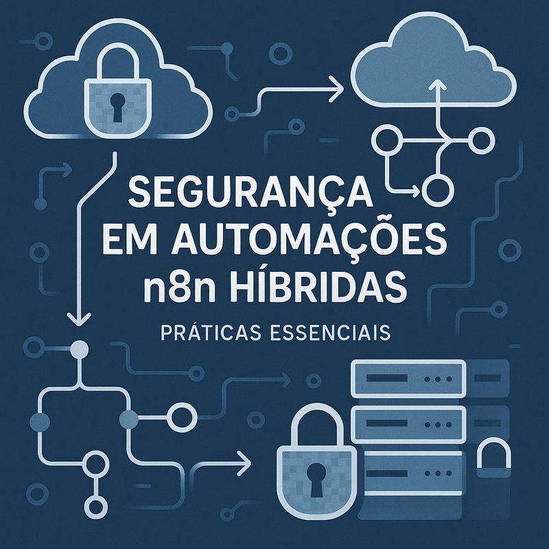 Como garantir segurança em automações n8n híbridas: práticas essenciais