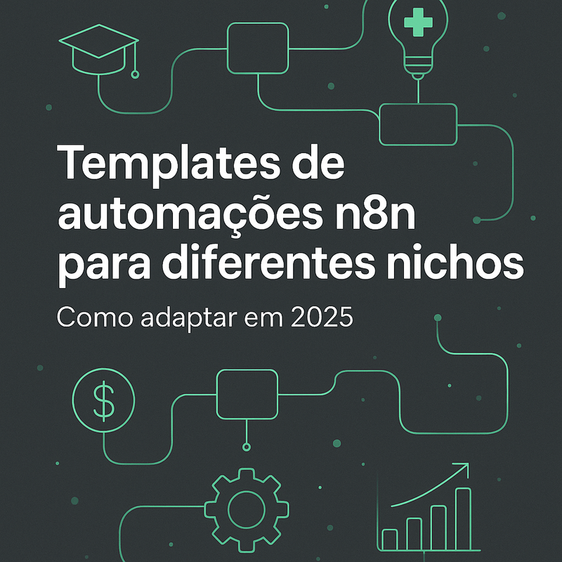 Templates de automações n8n para diferentes nichos: como adaptar em 2026