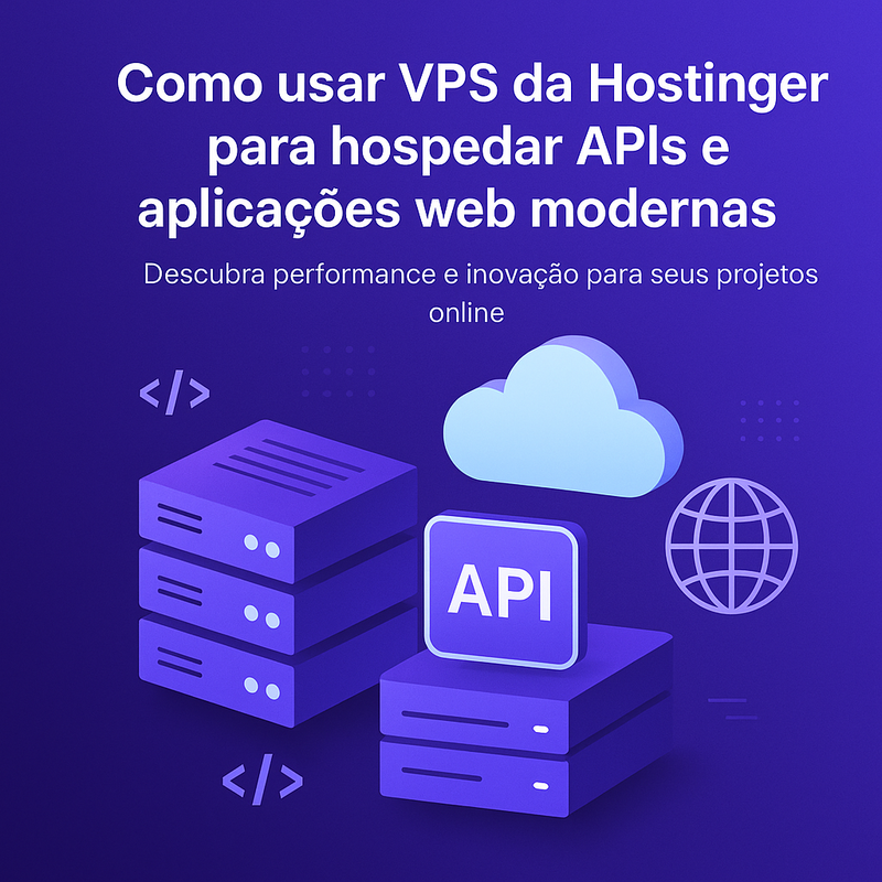 Como usar VPS da Hostinger para hospedar APIs e aplicações web modernas