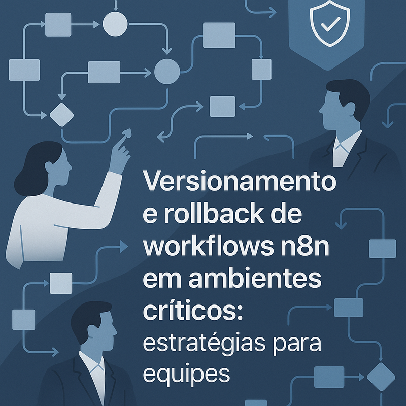 Versionamento e rollback de workflows n8n em ambientes críticos: estratégias para equipes