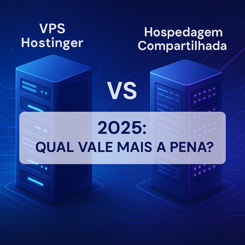 VPS Hostinger vs hospedagem compartilhada 2026: qual vale mais a pena?