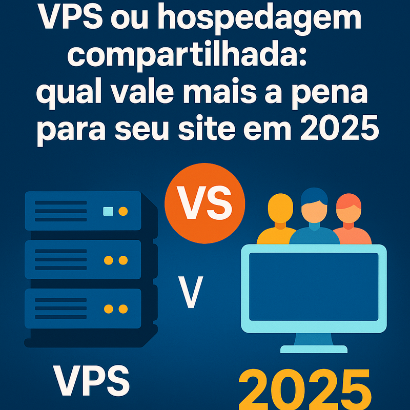 VPS ou hospedagem compartilhada: qual vale mais a pena para seu site em 2026?