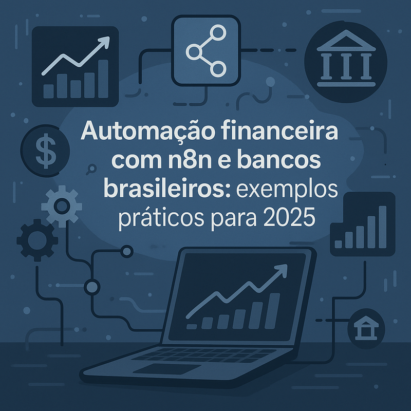 Automação financeira com n8n e bancos brasileiros: exemplos práticos para 2026