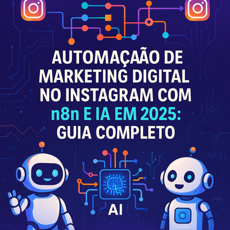 Automação de marketing digital no Instagram com n8n e IA em 2026: guia completo
