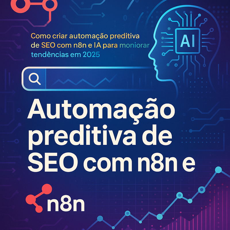 Como criar automação preditiva de SEO com n8n e IA para monitorar tendências em 2026