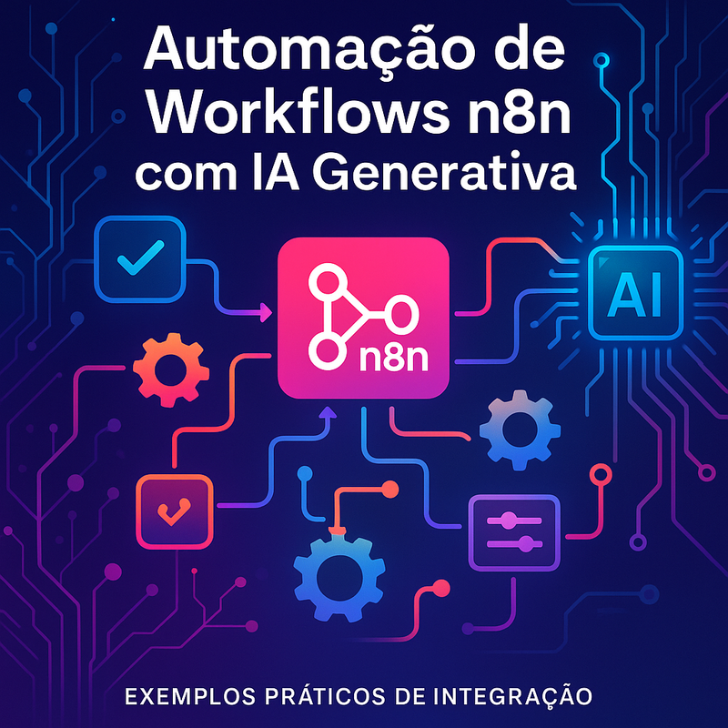 Automação de Workflows n8n com IA Generativa: Exemplos Práticos de Integração
