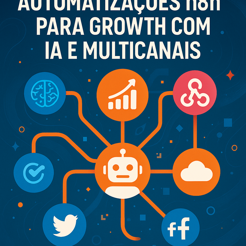 Automatizações n8n para growth: IA, webhooks e multicanais