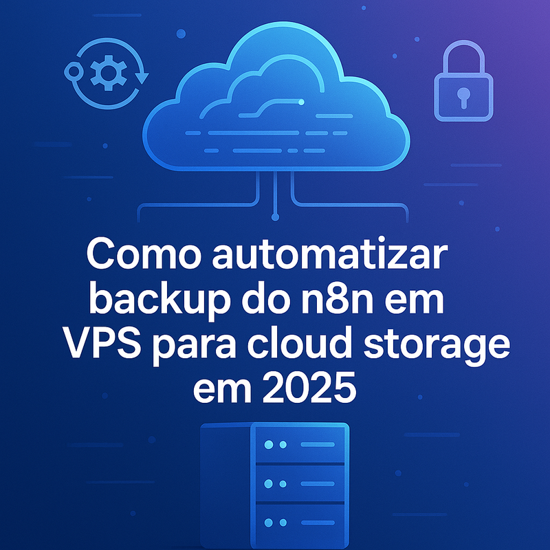 Como automatizar backup do n8n em VPS para cloud storage em 2026