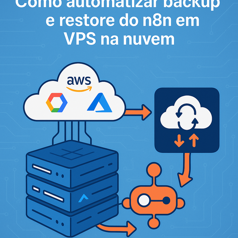 Como automatizar backup e restore do n8n em VPS na nuvem