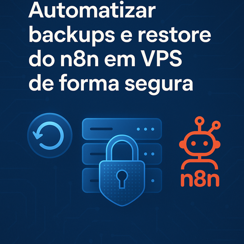 Como automatizar backups e restore do n8n em VPS de forma segura em 2026