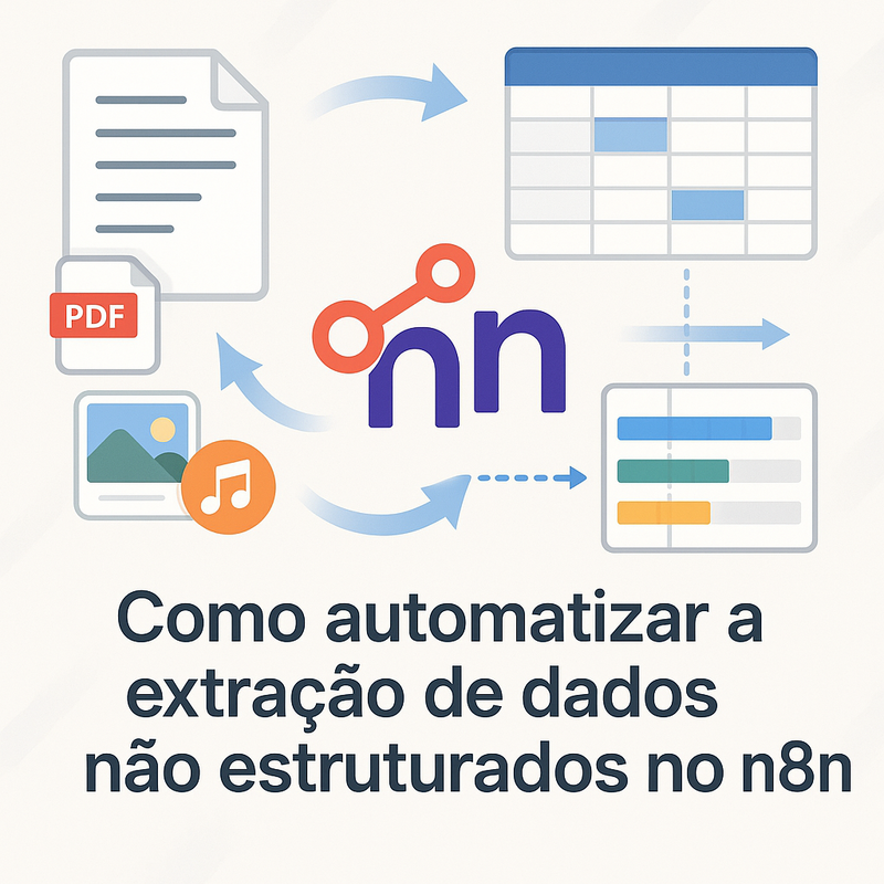 Como automatizar a extração de dados não estruturados no n8n