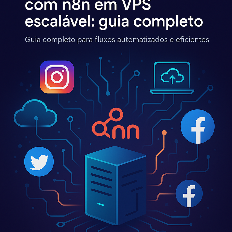 Como automatizar redes sociais com n8n em VPS escalável: guia completo