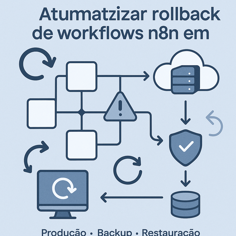 Como automatizar rollback de workflows n8n em VPS após falha em produção