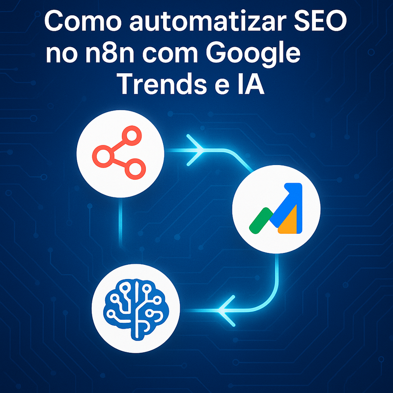 Como automatizar SEO no n8n com Google Trends e IA