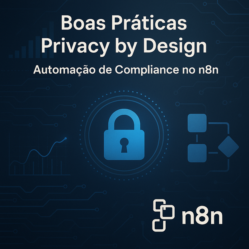 Boas práticas privacy by design e automação de compliance no n8n