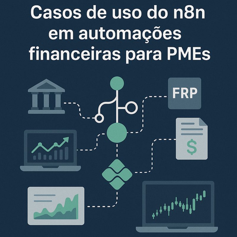 Os melhores casos de uso do n8n em automações financeiras para PMEs