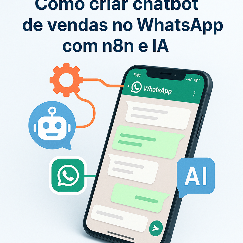 Como criar chatbot de vendas no WhatsApp com n8n e IA em 2026