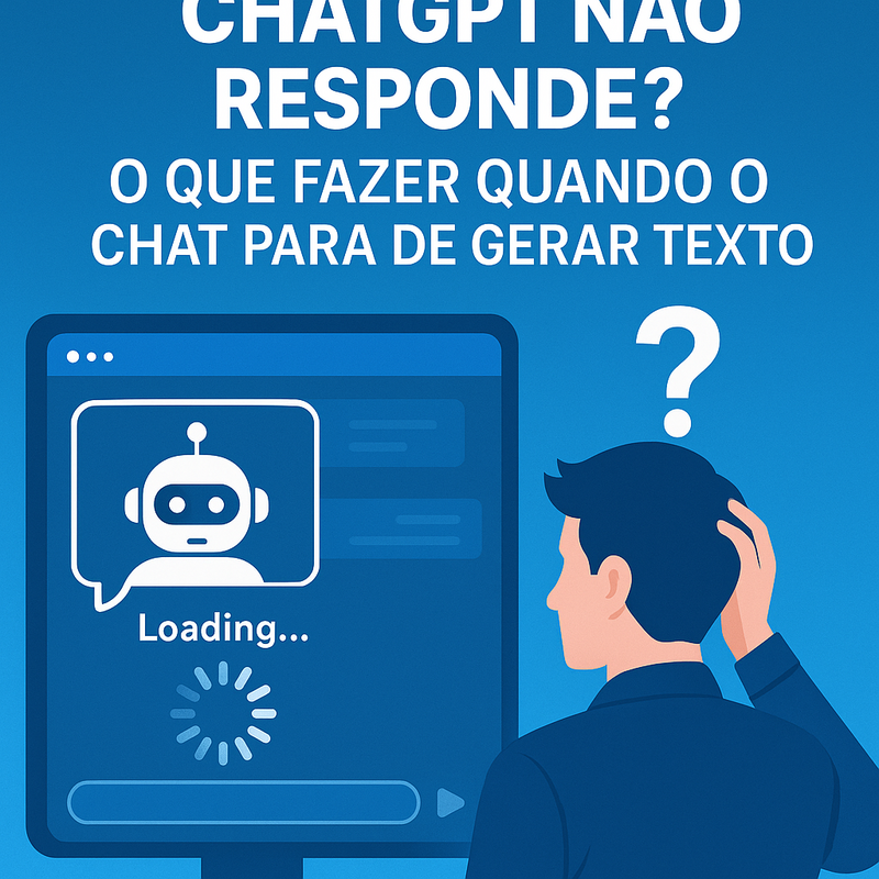 ChatGPT não responde? O que fazer quando o chat para de gerar texto