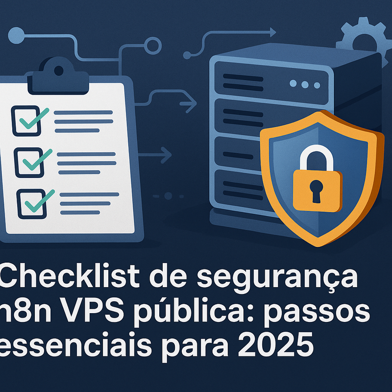 Checklist de segurança n8n VPS pública: passos essenciais para 2026