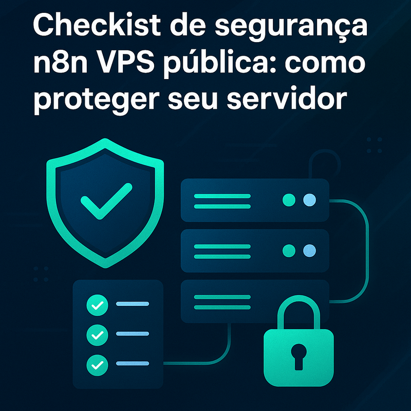 Checklist de segurança n8n VPS pública: como proteger seu servidor