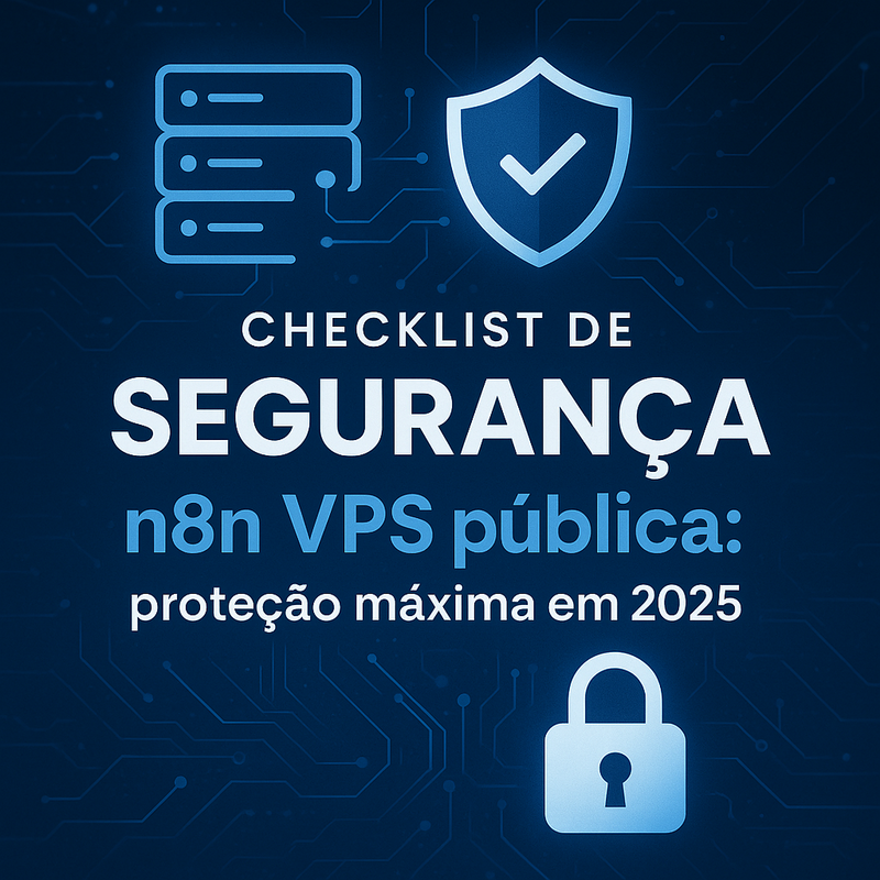 Checklist de segurança n8n VPS pública: proteção máxima em 2026