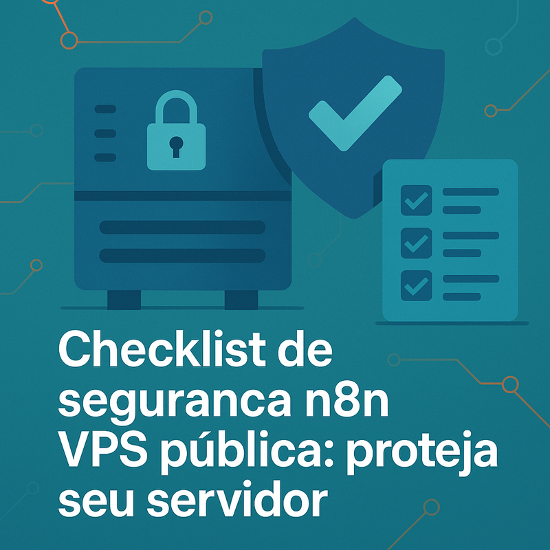 Checklist de segurança n8n VPS pública: proteja seu servidor