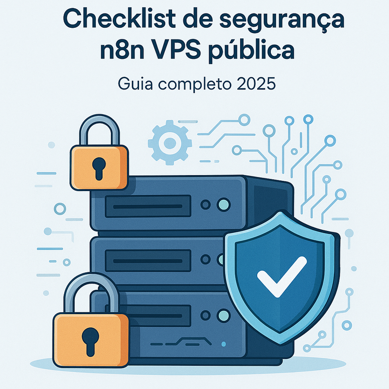 Checklist de segurança n8n VPS pública: guia completo 2026