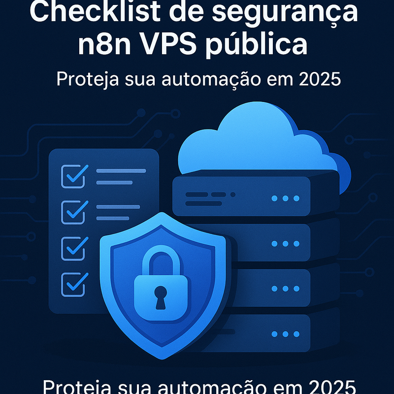 Checklist de segurança n8n VPS pública: Proteja sua automação em 2026