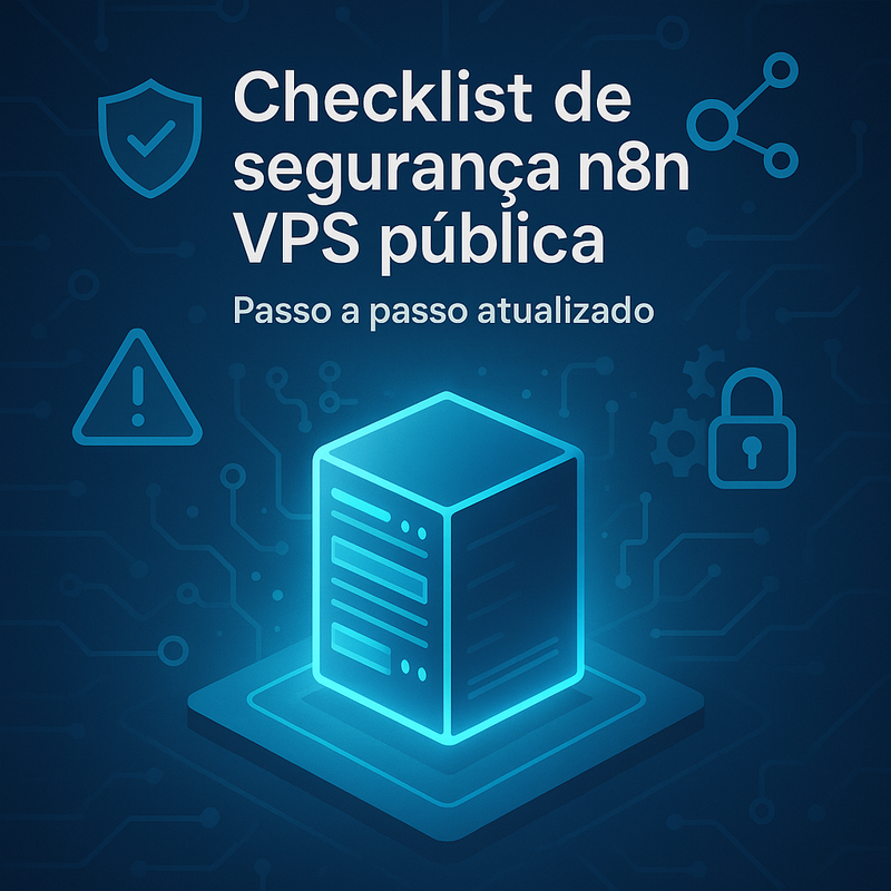 Checklist de segurança n8n VPS pública: passo a passo atualizado