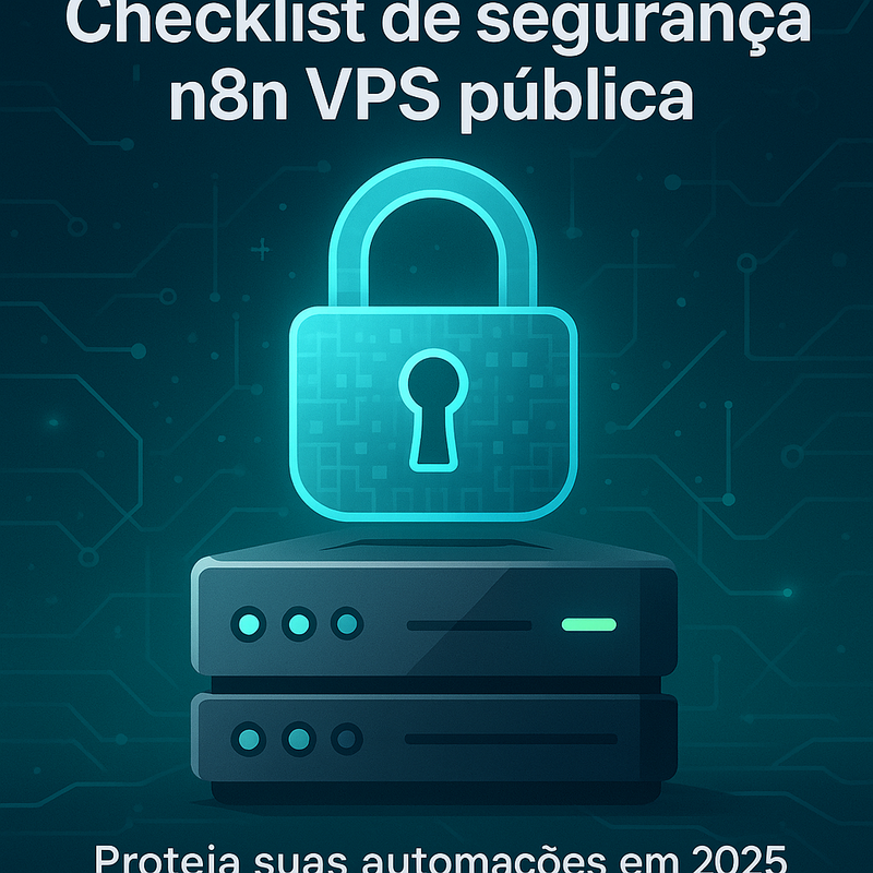 Checklist de segurança n8n VPS pública: principais práticas em 2026