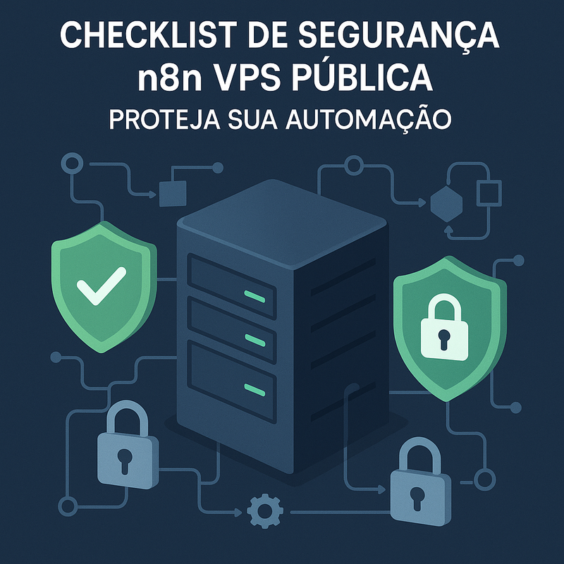 Checklist de segurança n8n VPS pública: proteja sua automação