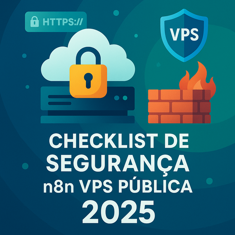 Checklist de segurança n8n VPS pública: como proteger seu servidor em 2026