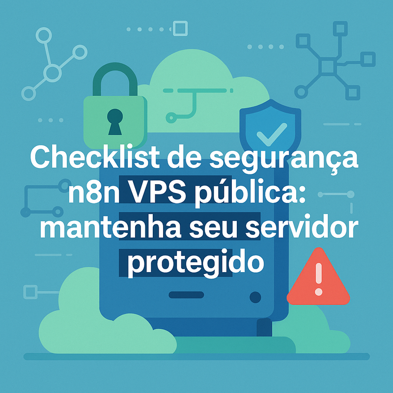 Checklist de segurança n8n VPS pública: mantenha seu servidor protegido