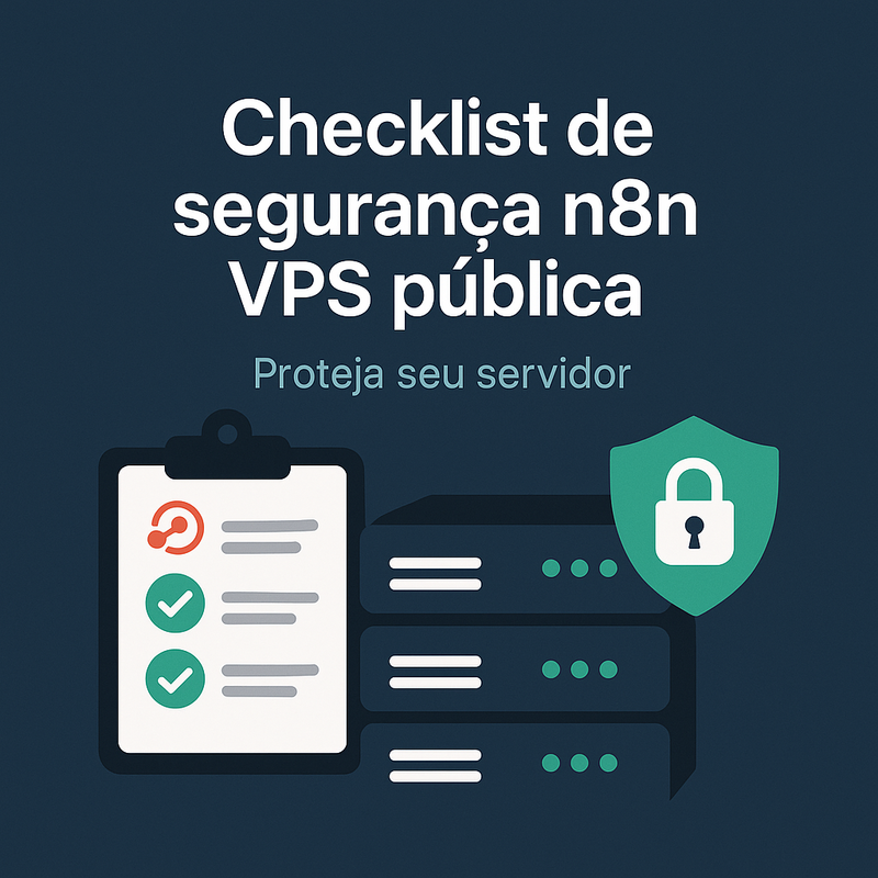 Checklist de segurança n8n VPS pública: proteja seu servidor