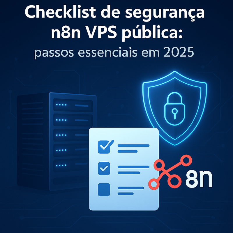 Checklist de segurança n8n VPS pública: passos essenciais em 2026