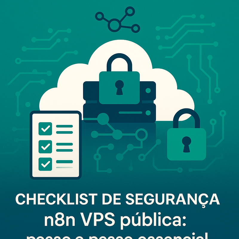 Checklist de segurança n8n VPS pública: passo a passo essencial