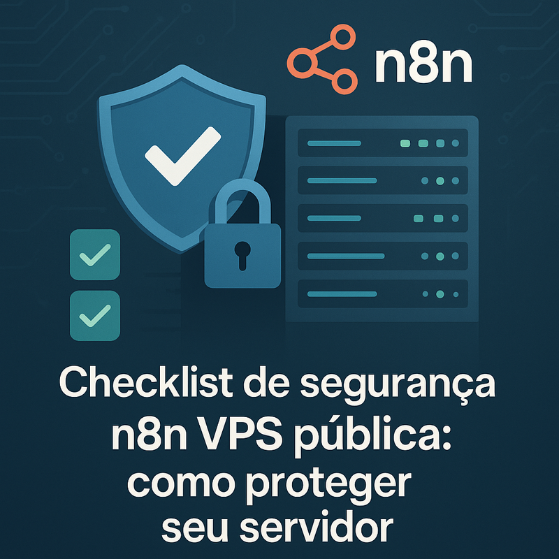 Checklist de segurança n8n VPS pública: como proteger seu servidor