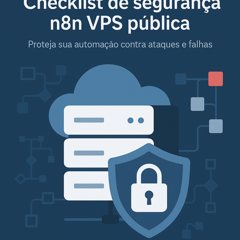 Checklist de segurança n8n VPS pública: como proteger sua automação