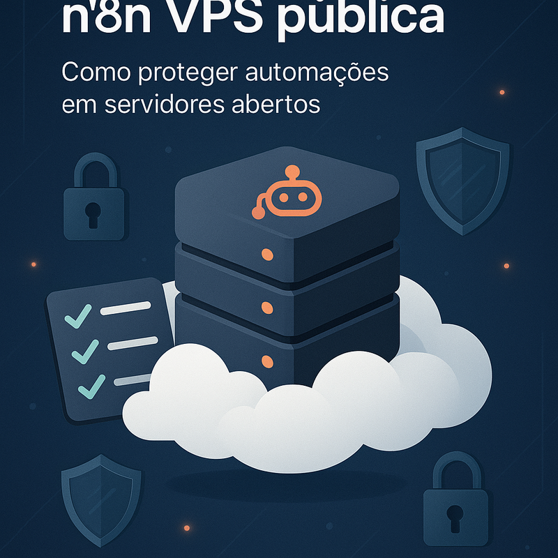 Checklist de segurança n8n VPS pública: como proteger automações em 2026
