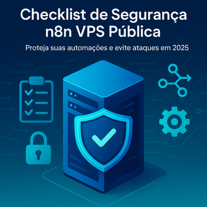 Checklist de segurança n8n VPS pública: proteja suas automações