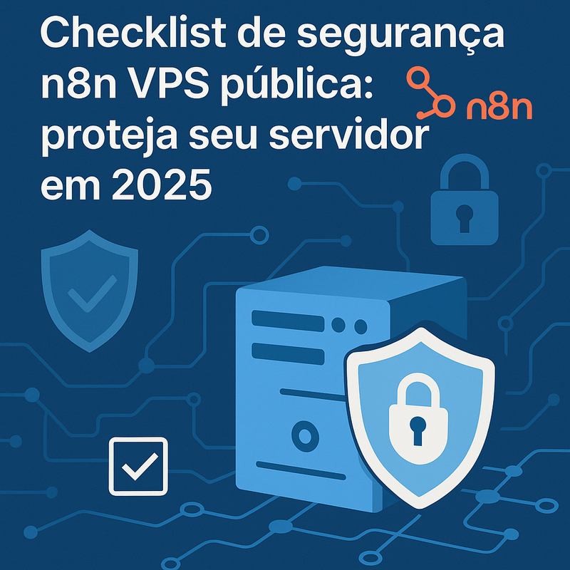 Checklist de segurança n8n VPS pública: proteja seu servidor em 2026